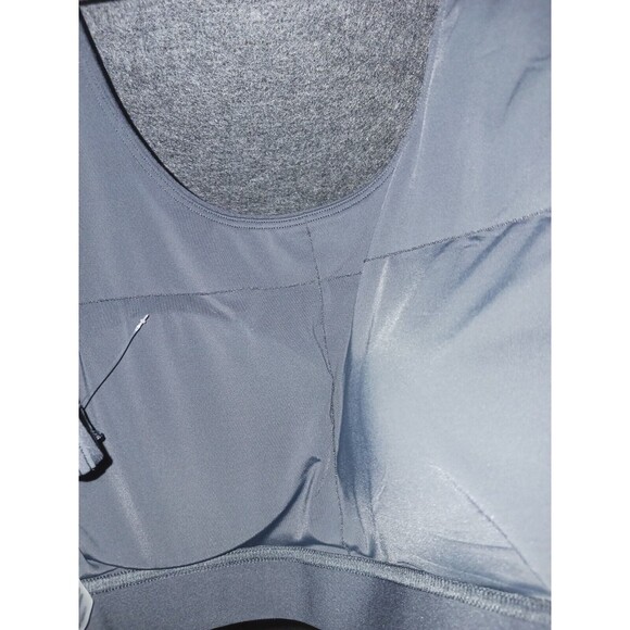 Calme Endurance Scoop Neck Sports Bra Racerback XL Size Extra Large Black 100289 - Picture 5 of 8